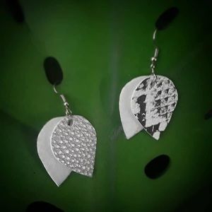 Leather Earrings for $15